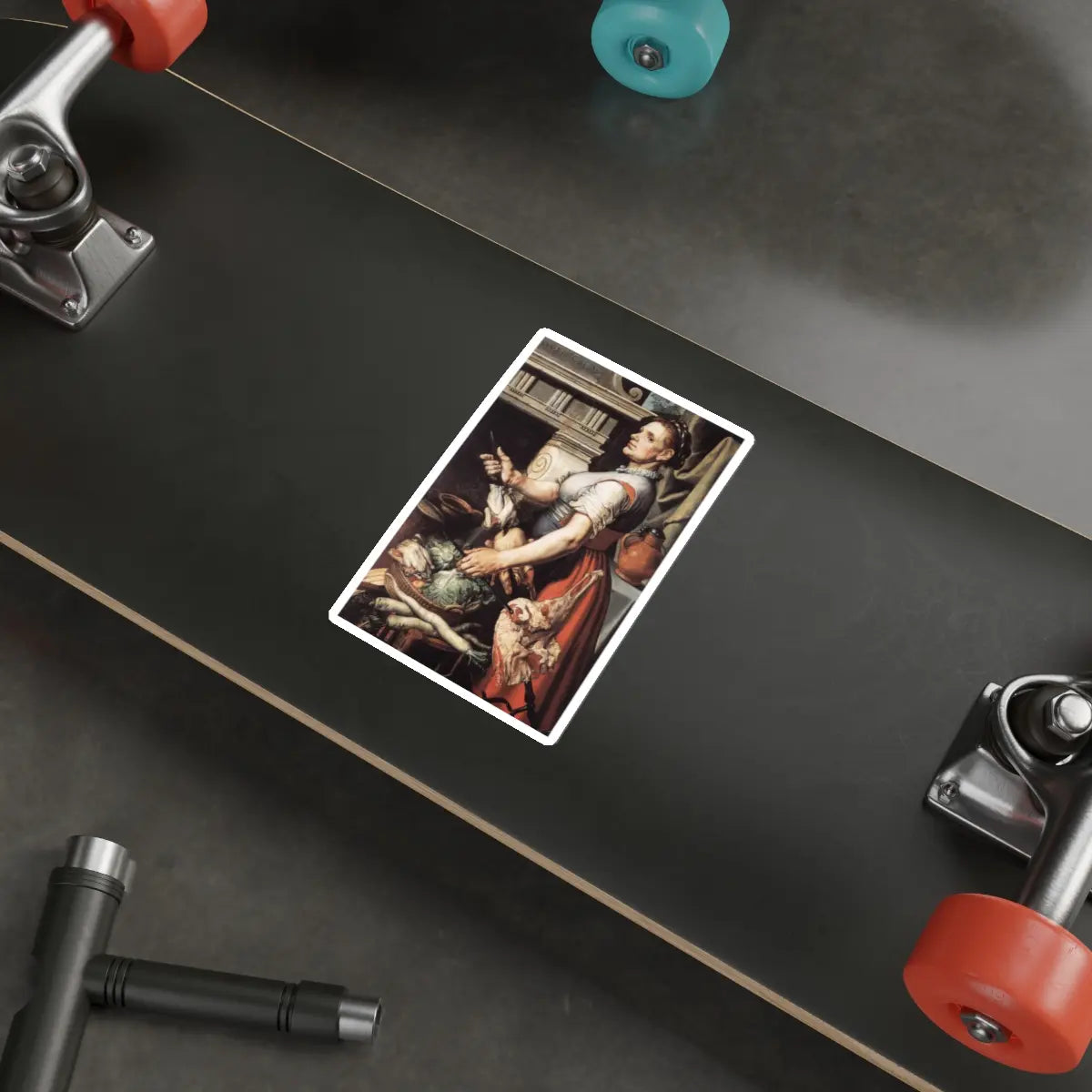 SKU:17157629752888407930 Sticker types:White Shape:Die-Cut Sizes:5" × 5"