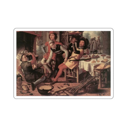 SKU:10405481499054774888 Sticker types:White Shape:Die-Cut Sizes:2" × 2"