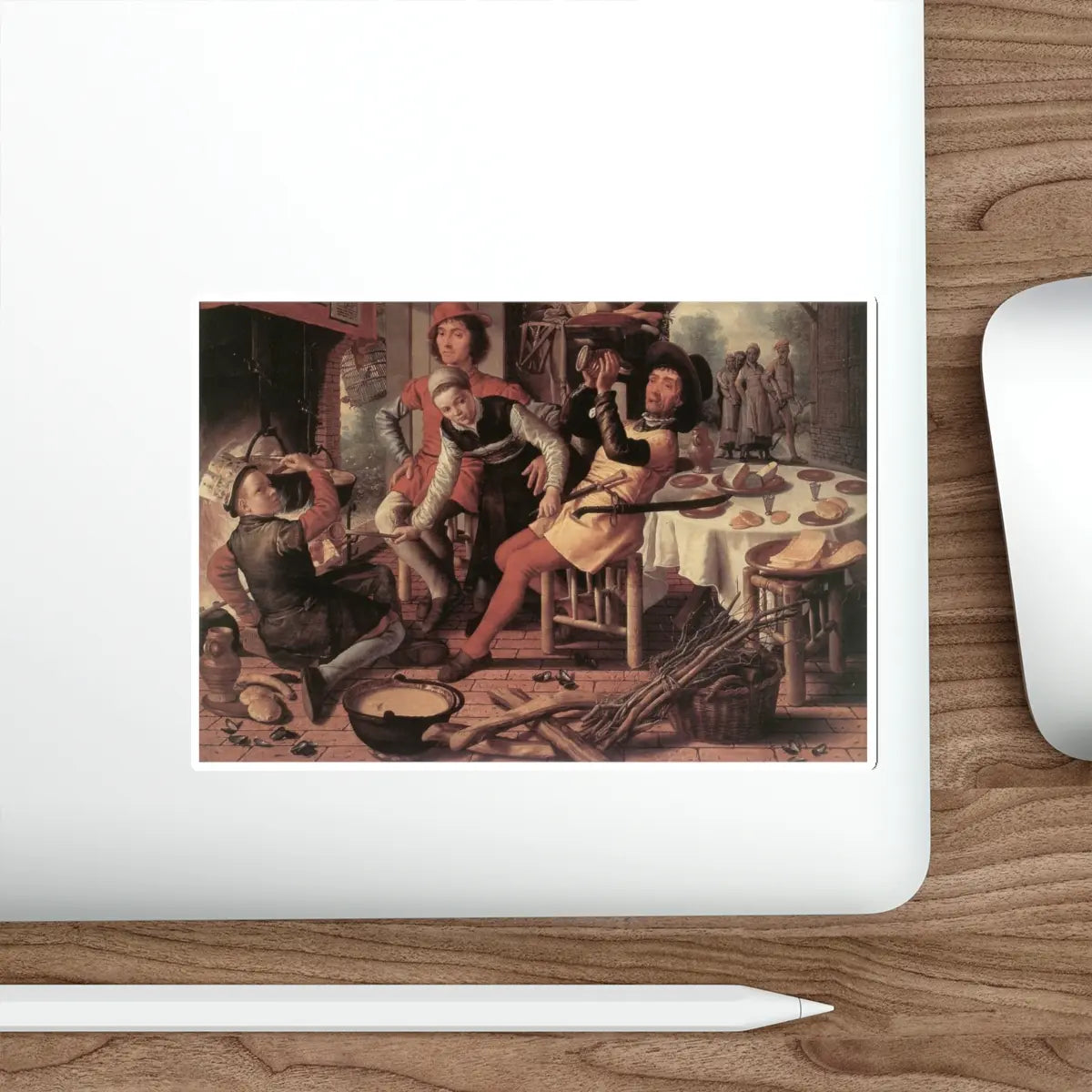 SKU:42961894730171913036 Sticker types:White Shape:Die-Cut Sizes:6" × 6"