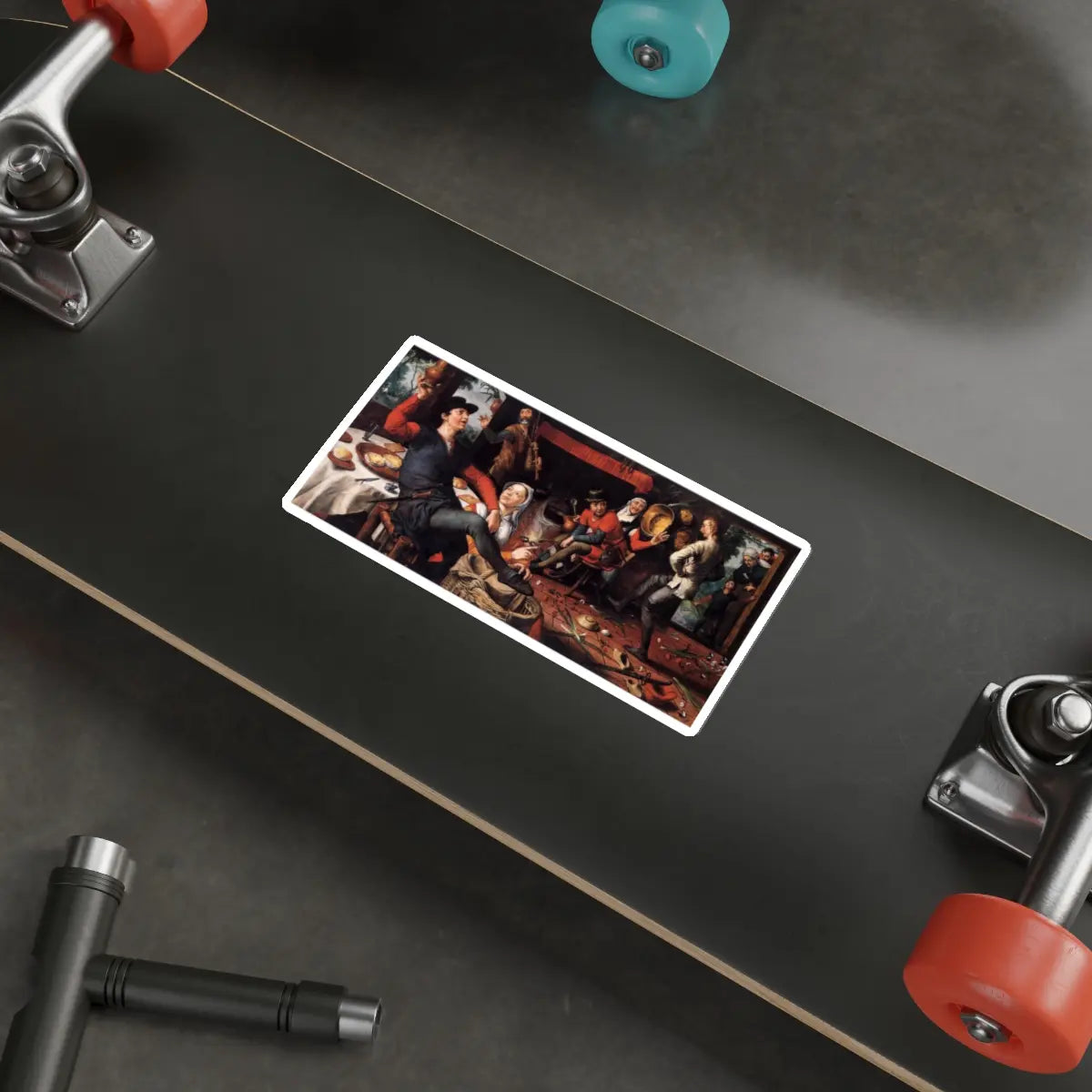 SKU:26151922156520871439 Sticker types:White Shape:Die-Cut Sizes:6" × 6"