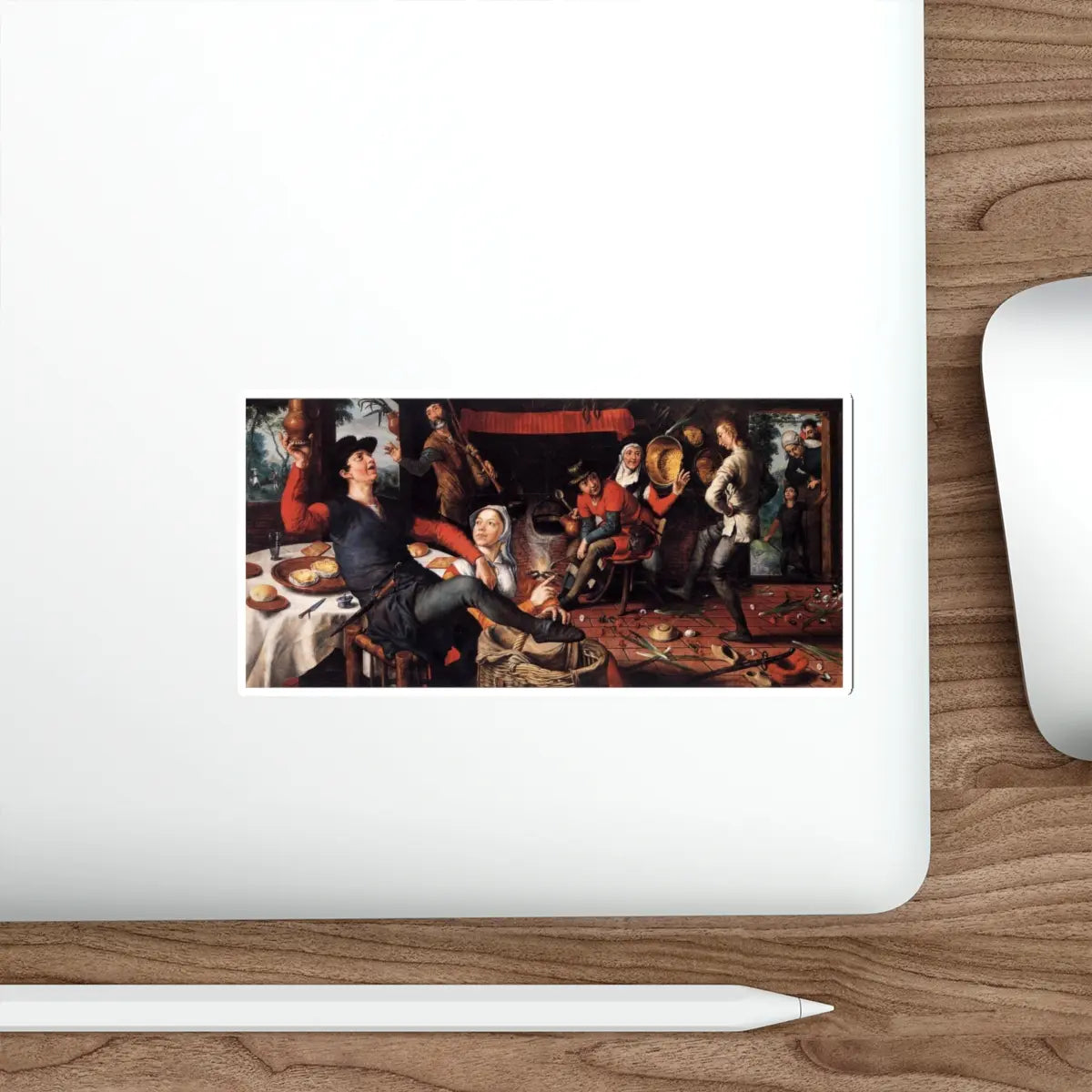 SKU:33109347381743932828 Sticker types:White Shape:Die-Cut Sizes:5" × 5"