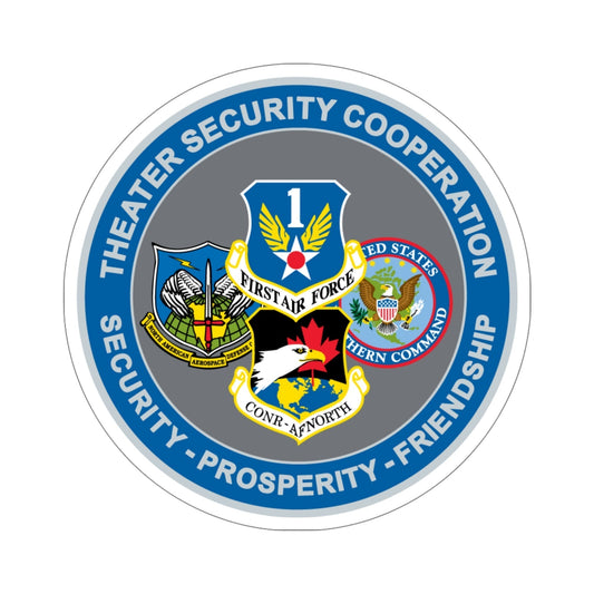 AF North TSC Theater Security Cooperation (U.S. Air Force) STICKER Vinyl Die-Cut Decal-6 Inch-The Sticker Space