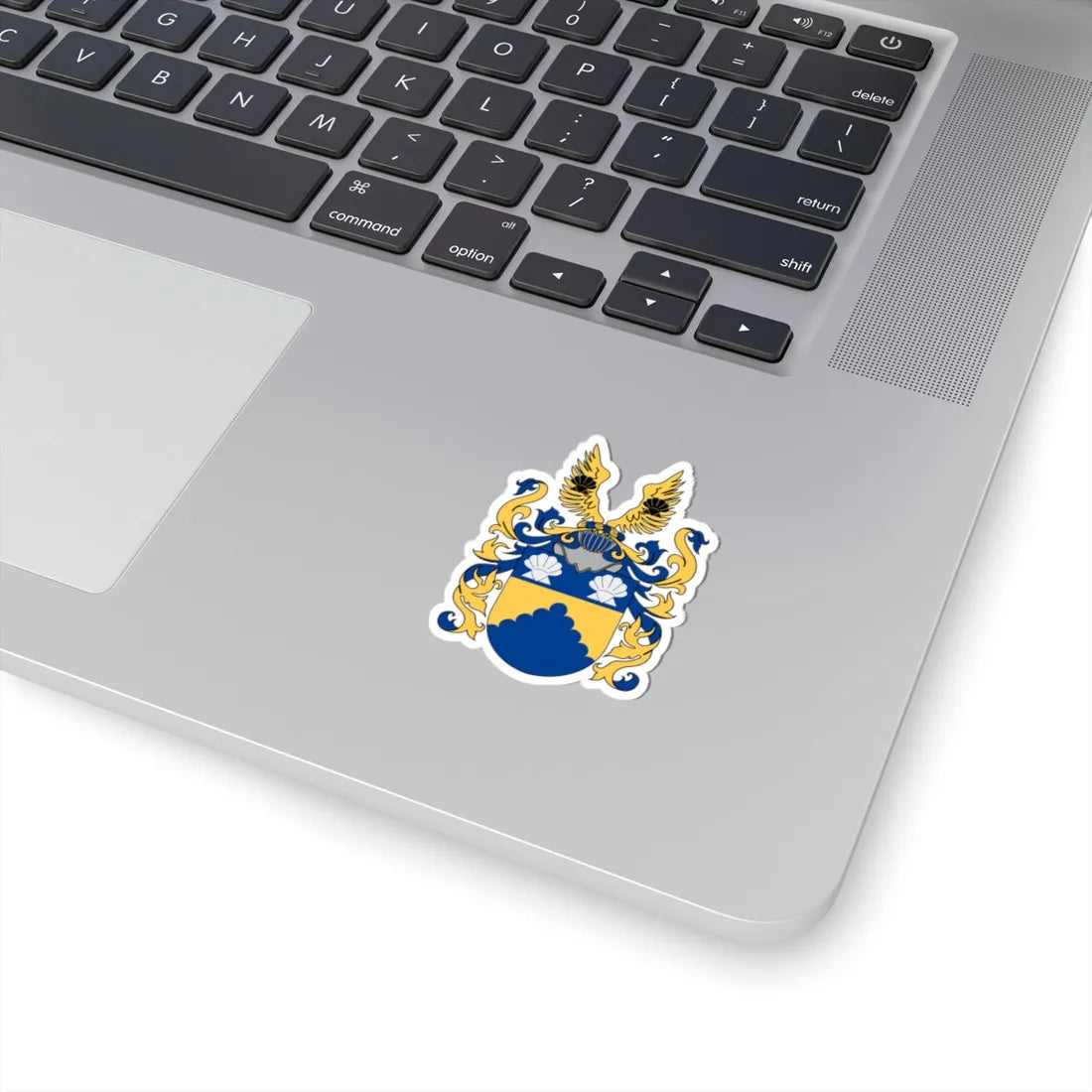 Af Sandeberg vapen hela (Sweden) (Coat of Arms) STICKER Vinyl Kiss-Cut Decal - The Sticker Space