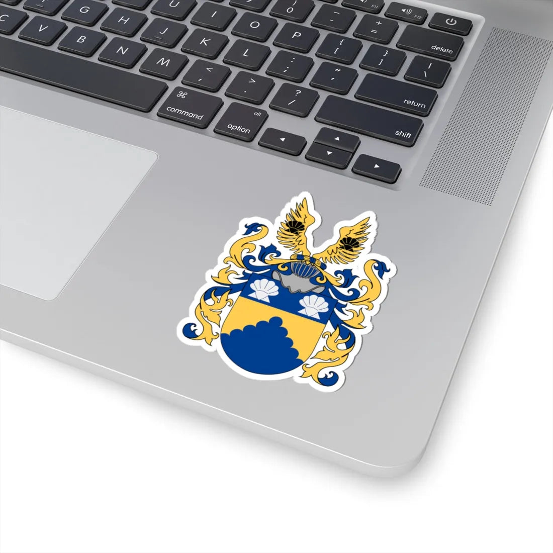Af Sandeberg vapen hela (Sweden) (Coat of Arms) STICKER Vinyl Kiss-Cut Decal - The Sticker Space