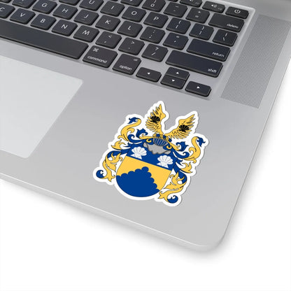 Af Sandeberg vapen hela (Sweden) (Coat of Arms) STICKER Vinyl Kiss-Cut Decal - The Sticker Space