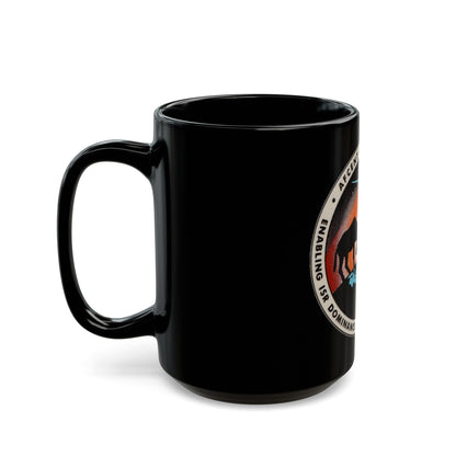 AFCENT A2 Forward (U.S. Air Force) Black Coffee Mug-The Sticker Space