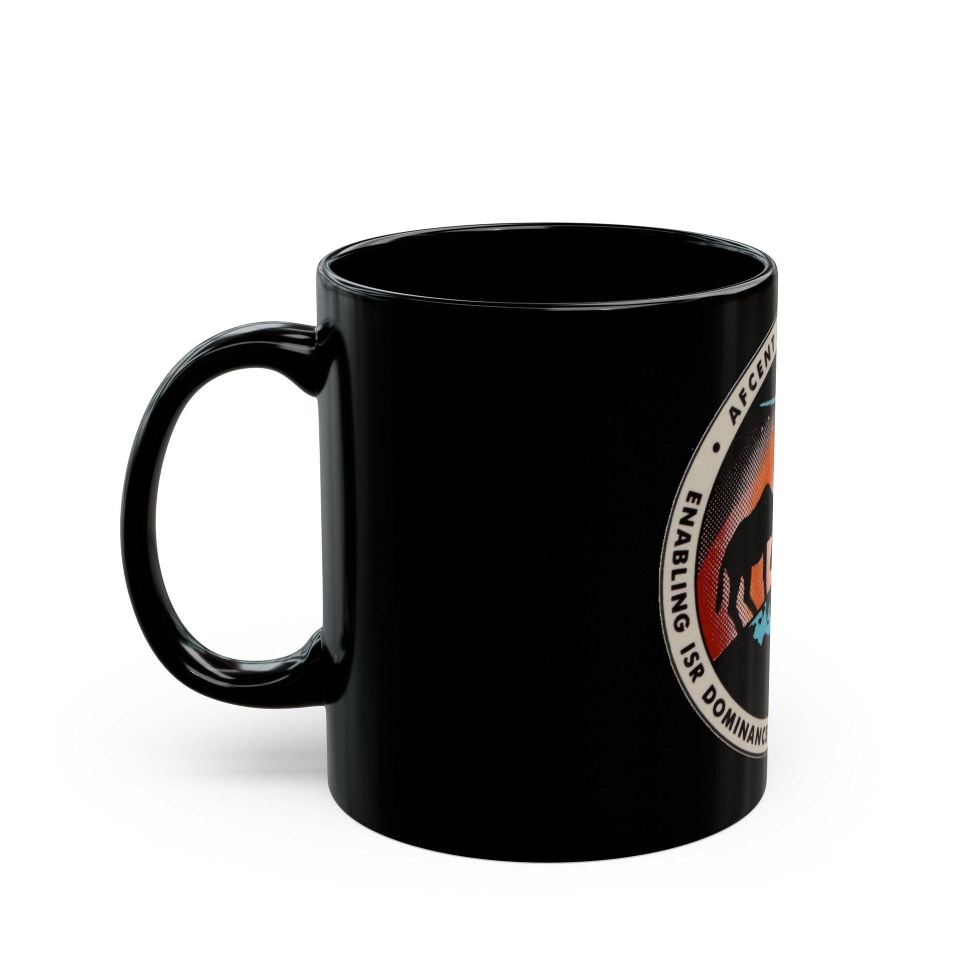 AFCENT A2 Forward (U.S. Air Force) Black Coffee Mug-The Sticker Space