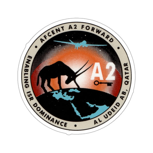 AFCENT A2 Forward (U.S. Air Force) STICKER Vinyl Die-Cut Decal-6 Inch-The Sticker Space