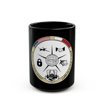 AFCENT Intelligence (U.S. Air Force) Black Coffee Mug-15oz-The Sticker Space