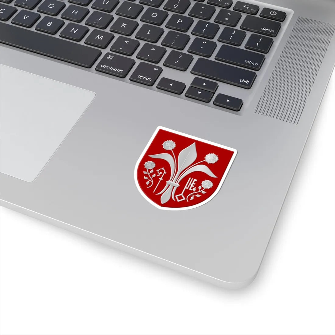 Affligem wapen (Belgium) (Coat of Arms) STICKER Vinyl Kiss-Cut Decal - The Sticker Space