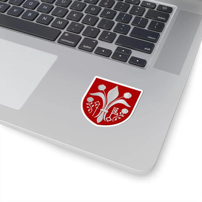 Affligem wapen (Belgium) (Coat of Arms) STICKER Vinyl Kiss-Cut Decal - The Sticker Space