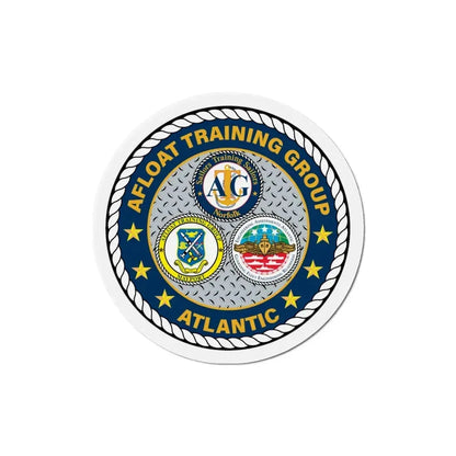 Afloat Training Group Atlantic (U.S. Navy) Refrigerator Magnet 5 Inch - The Sticker Space