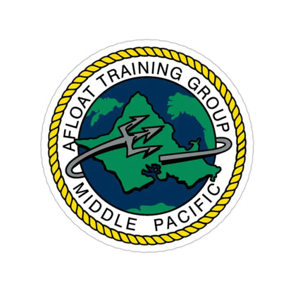 AFLOAT Training Group MID PACIFIC (U.S. Navy) STICKER Vinyl Die-Cut Decal 2 Inch - The Sticker Space
