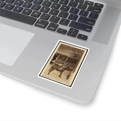 African American Men Tending a Horse (U.S. Civil War) STICKER Vinyl Kiss-Cut Decal - The Sticker Space