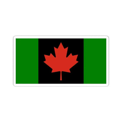 African Canada Flag (Canada) STICKER Vinyl Kiss-Cut Decal 2 Inch White - The Sticker Space