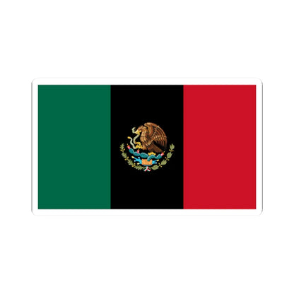 African Mexico Flag (Mexico) STICKER Vinyl Kiss-Cut Decal 2 Inch White - The Sticker Space