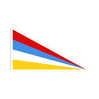 Afsharid Imperial Standard 4 Stripes (Iran) STICKER Vinyl Kiss-Cut Decal 3 Inch White - The Sticker Space