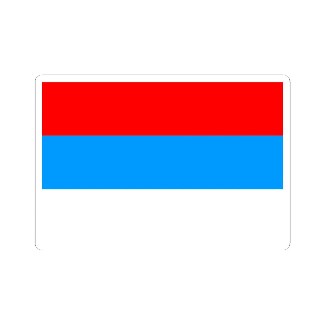 Afsharid State Flag (Iran) STICKER Vinyl Kiss-Cut Decal 6 Inch White - The Sticker Space