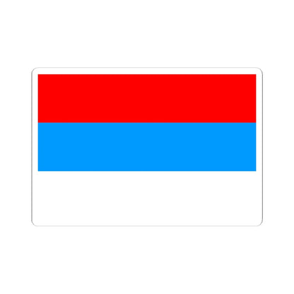 Afsharid State Flag (Iran) STICKER Vinyl Kiss-Cut Decal 6 Inch White - The Sticker Space