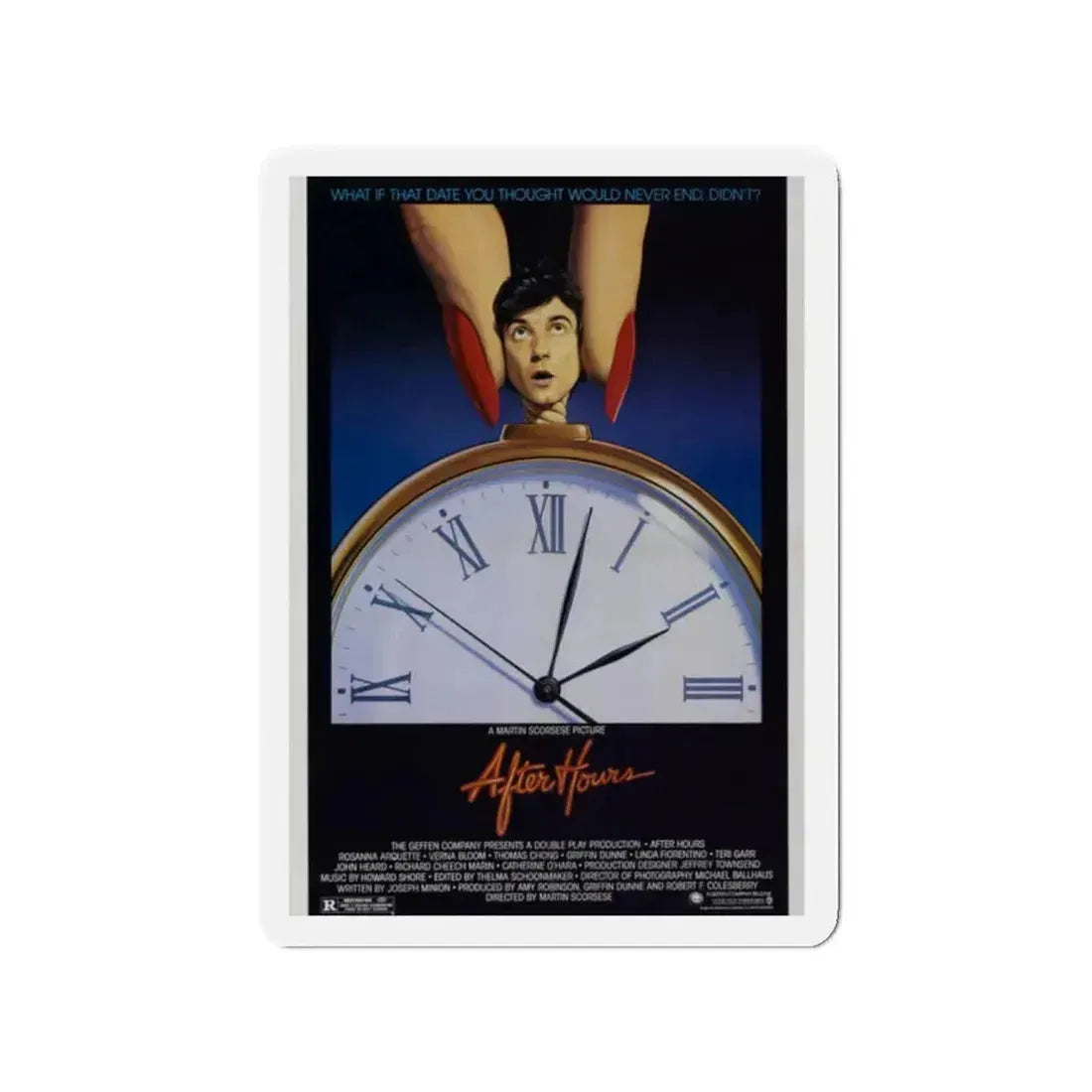 AFTER HOURS 1985 Movie Poster - Refrigerator Magnet 2 Inch - The Sticker Space