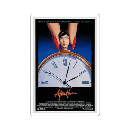 After Hours 1985 Movie Poster - STICKER Vinyl Kiss-Cut Decal - The Sticker Space