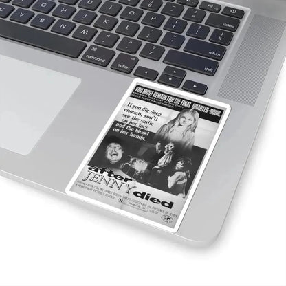 AFTER JENNY DIED (TERROR FROM UNDER THE HOUSE) 1971 Movie Poster - STICKER Vinyl Kiss-Cut Decal - The Sticker Space