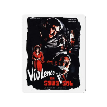 AFTER JENNY DIED (TERROR FROM UNDER THE HOUSE) (FRENCH) 1971 Movie Poster - Refrigerator Magnet 2 Inch - The Sticker Space