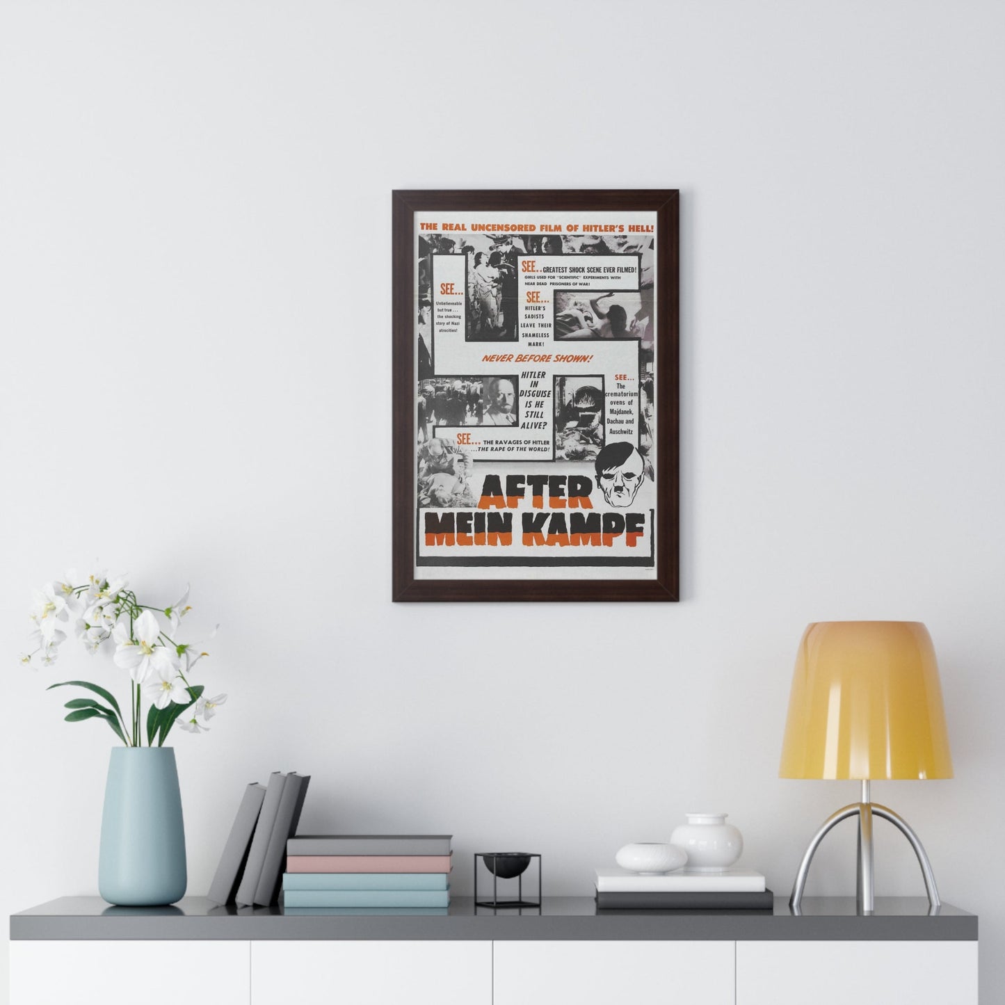 AFTER MEIN KAMPF 1940 - Framed Movie Poster-The Sticker Space