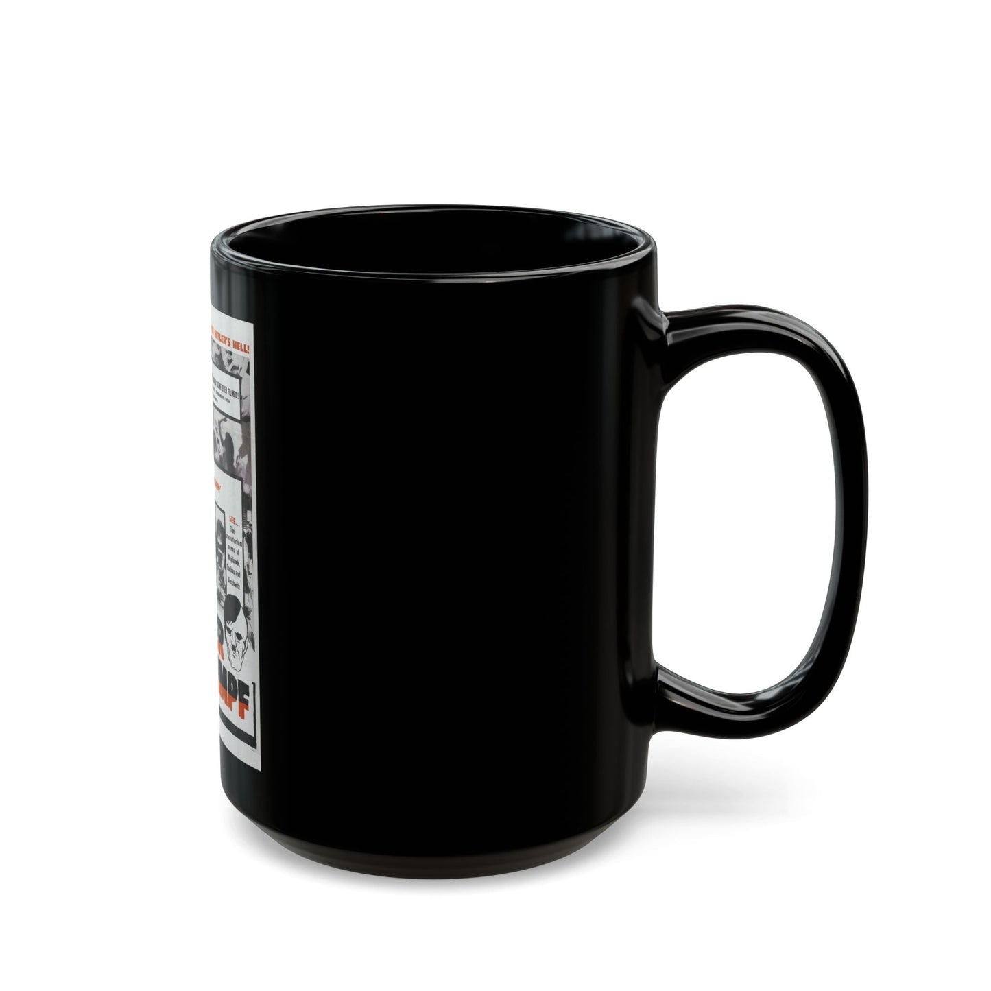 AFTER MEIN KAMPF 1940 Movie Poster - Black Coffee Mug