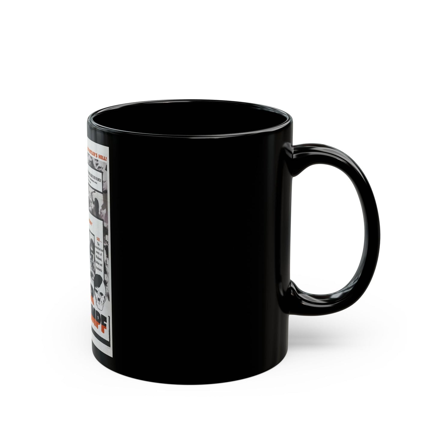 AFTER MEIN KAMPF 1940 Movie Poster - Black Coffee Mug