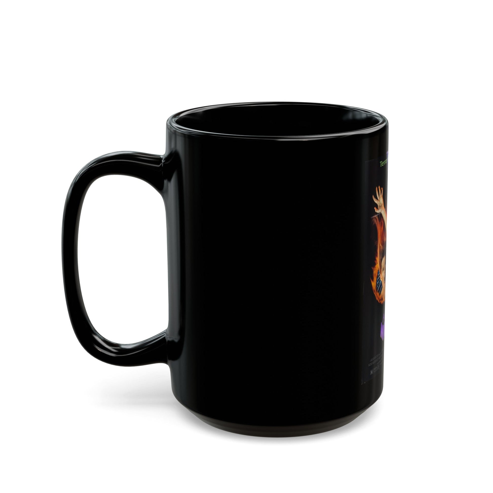 AFTER MIDNIGHT 1989 Movie Poster - Black Coffee Mug-The Sticker Space