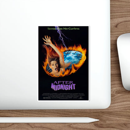 AFTER MIDNIGHT 1989 Movie Poster STICKER Vinyl Die-Cut Decal-The Sticker Space