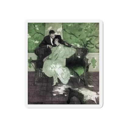 After My Fashion, McCall's magazine, July 1922 (Magazine Illustration) Refrigerator Magnet 6 Inch - The Sticker Space