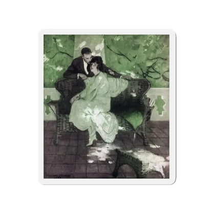 After My Fashion, McCall's magazine, July 1922 (Magazine Illustration) Refrigerator Magnet - The Sticker Space