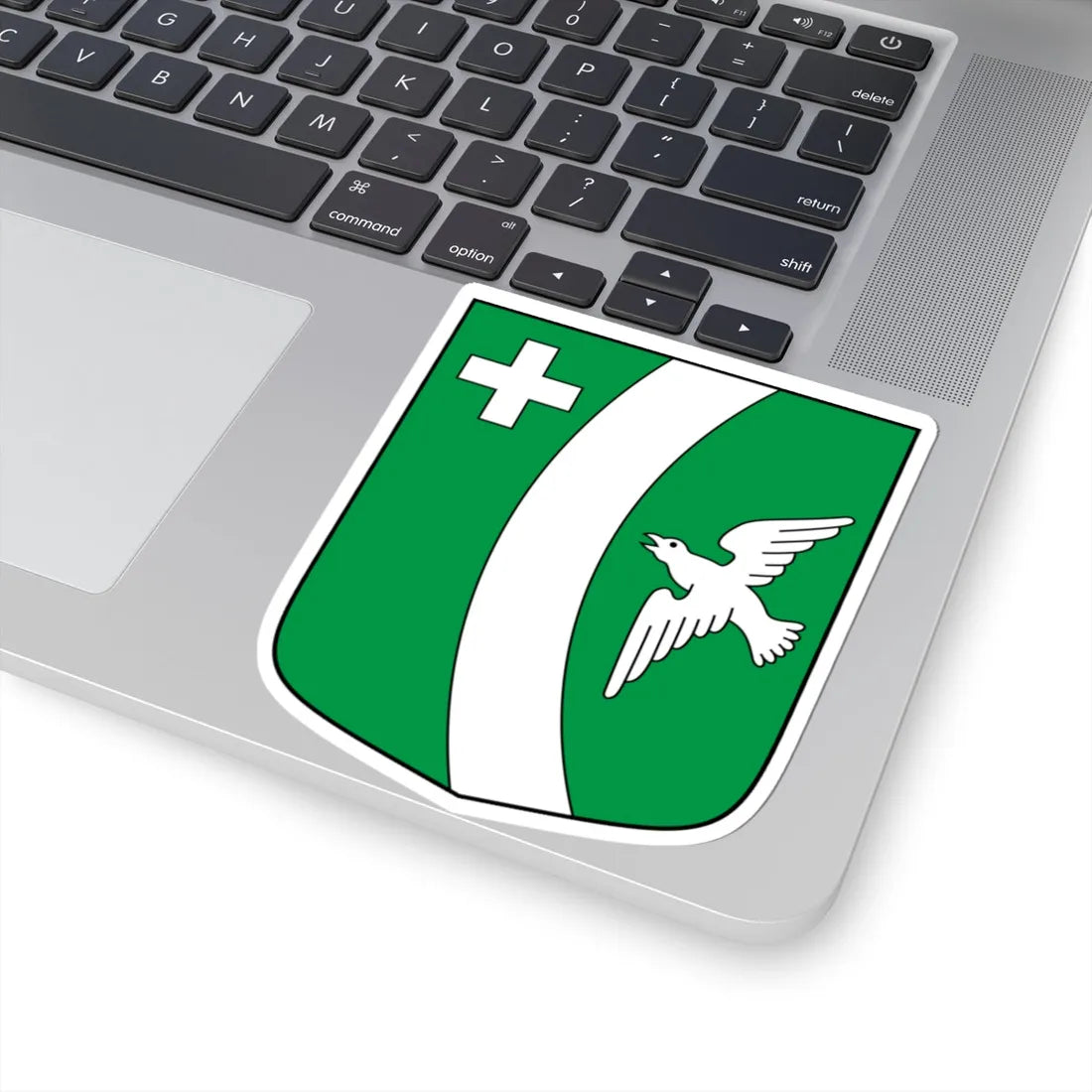 Agarn-blazon (Switzerland) (Coat of Arms) STICKER Vinyl Kiss-Cut Decal - The Sticker Space