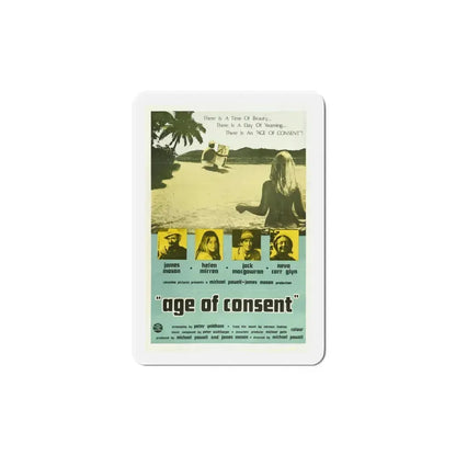 Age of Consent 1969 Movie Poster Refrigerator Magnet - The Sticker Space