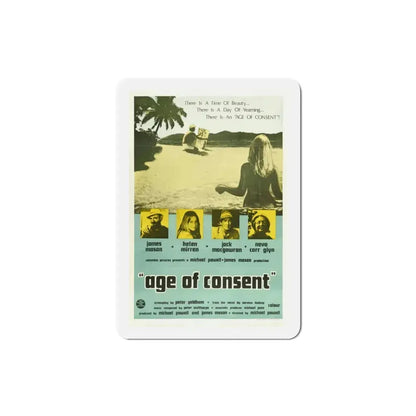 Age of Consent 1969 Movie Poster Refrigerator Magnet - The Sticker Space