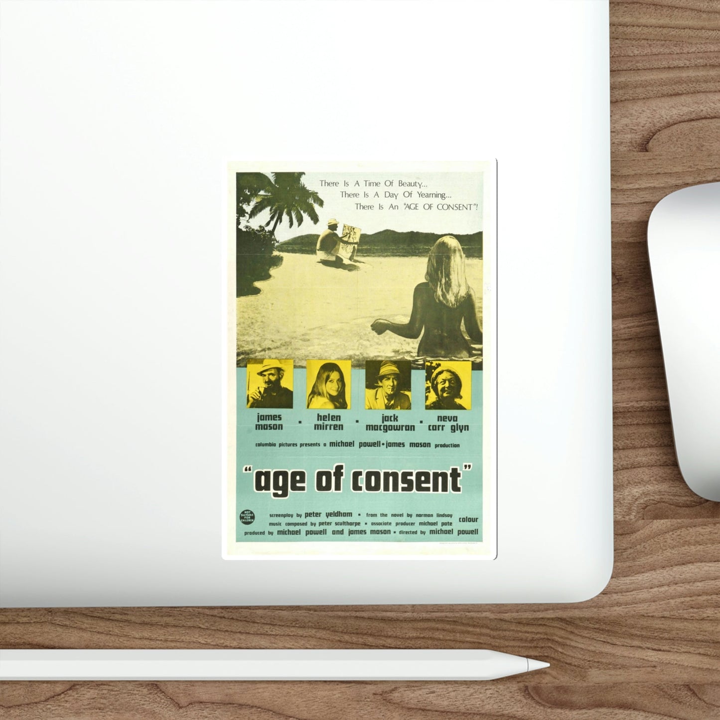 Age of Consent 1969 Movie Poster STICKER Vinyl Die-Cut Decal-The Sticker Space