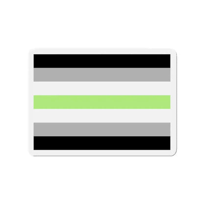 Agender Pride Flag - Refrigerator Magnet 3 Inch - The Sticker Space