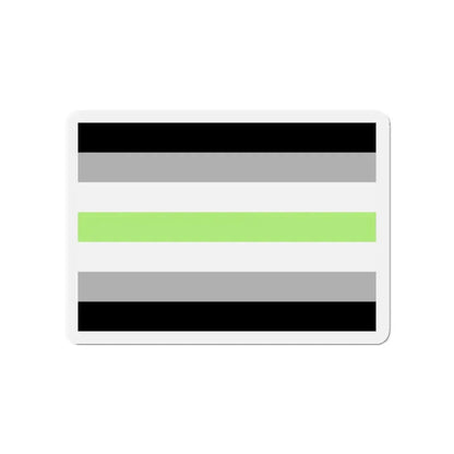 Agender Pride Flag - Refrigerator Magnet 4 Inch - The Sticker Space
