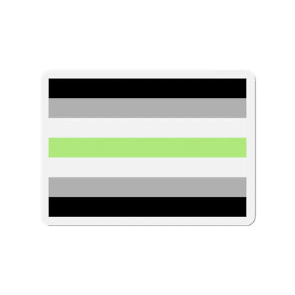 Agender Pride Flag - Refrigerator Magnet - The Sticker Space