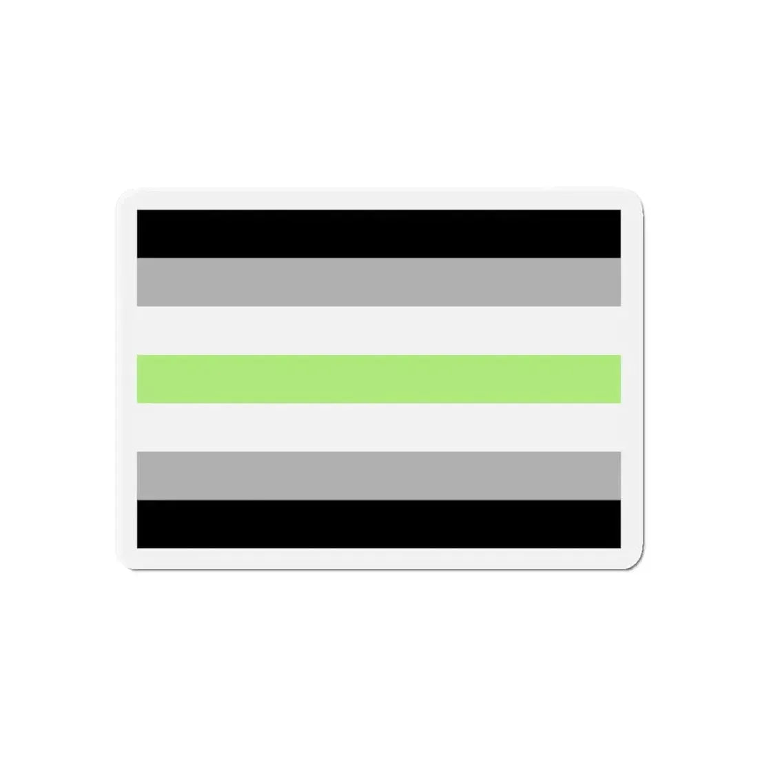 Agender Pride Flag - Refrigerator Magnet - The Sticker Space