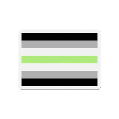Agender Pride Flag - Refrigerator Magnet - The Sticker Space