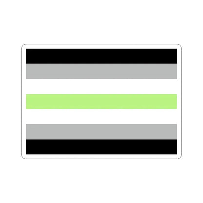 Agender Pride Flag STICKER Vinyl Die-Cut Decal - The Sticker Space