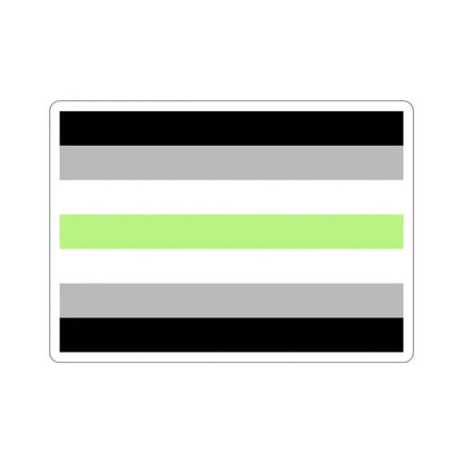 Agender Pride Flag STICKER Vinyl Die-Cut Decal - The Sticker Space