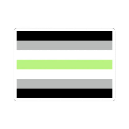 Agender Pride Flag STICKER Vinyl Die-Cut Decal - The Sticker Space