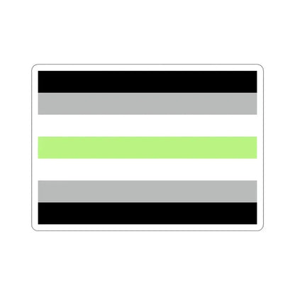 Agender Pride Flag STICKER Vinyl Die-Cut Decal - The Sticker Space