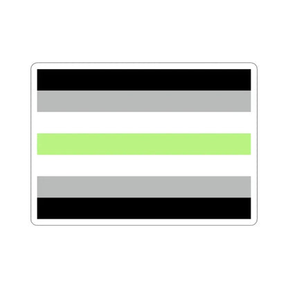 Agender Pride Flag STICKER Vinyl Die-Cut Decal - The Sticker Space