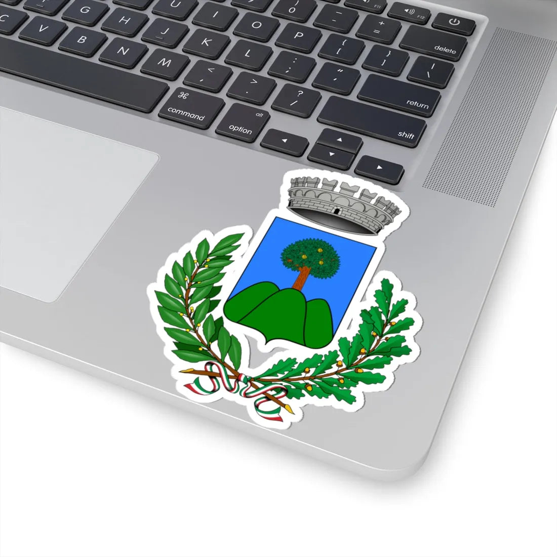 Agerola-Stemma (Italy) (Coat of Arms) STICKER Vinyl Kiss-Cut Decal - The Sticker Space