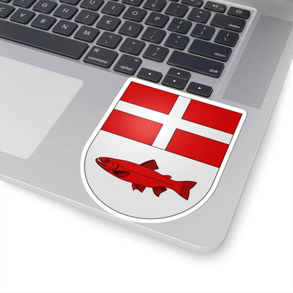 Agno-coat of arms (Switzerland) (Coat of Arms) STICKER Vinyl Kiss-Cut Decal - The Sticker Space